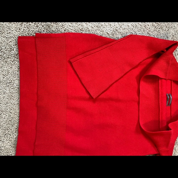 Anthropologie Red Sweater - Picture 4 of 5